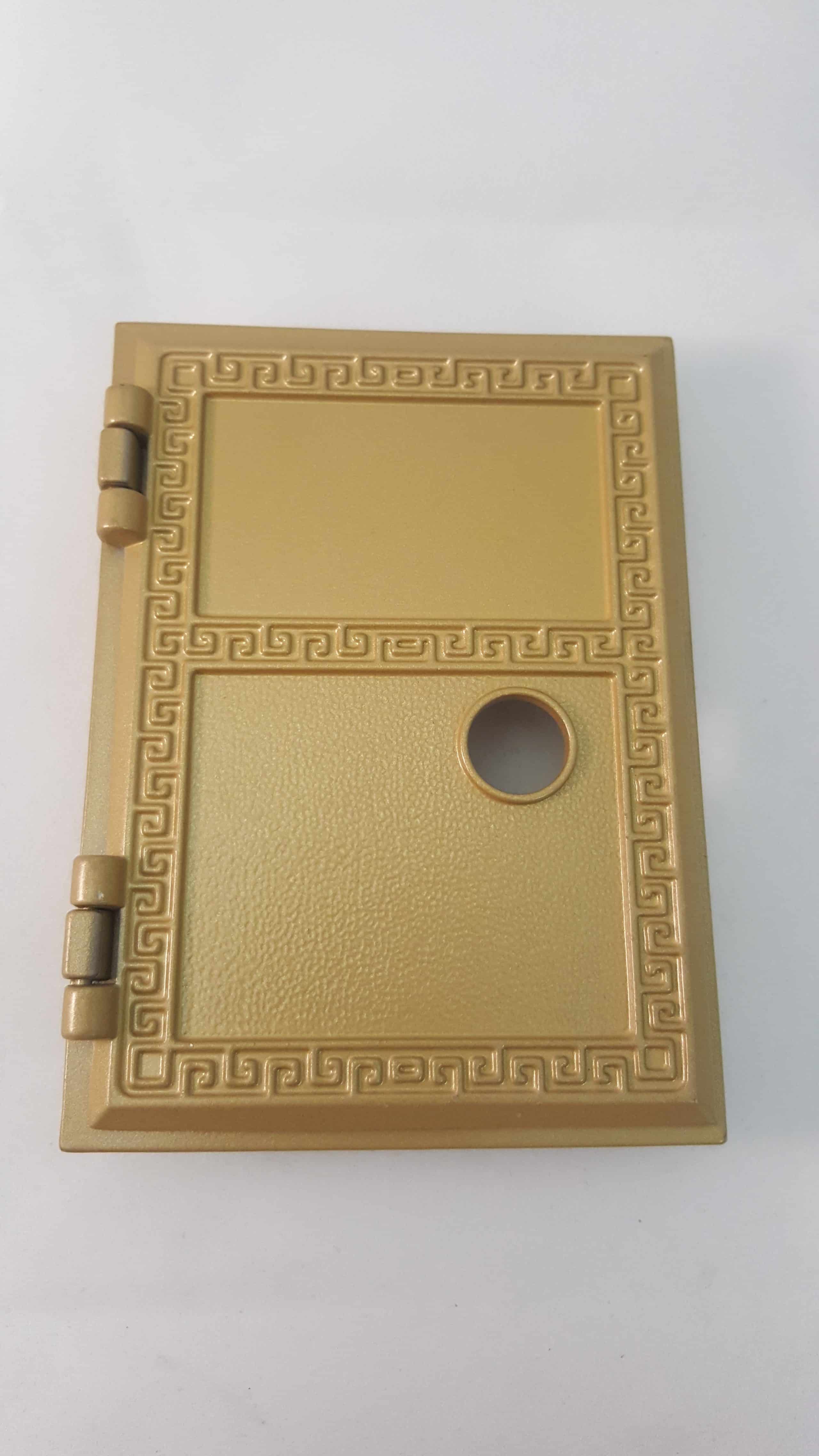 American Locker company's gold platted door