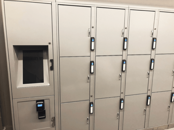 ELECTRONIC LOCKER DETAIL SS