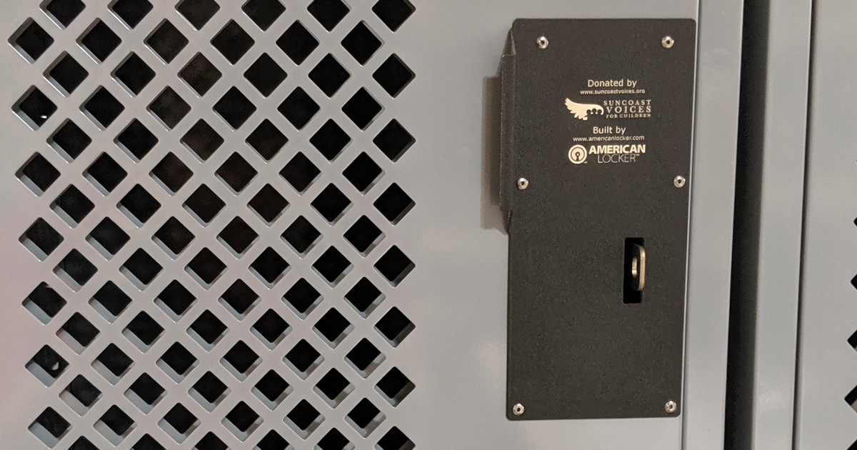 AMERICAN LOCKER DONATES A SENSE OF SECURITY TO FLORIDA CHILDREN ENTERING FOSTER CARE