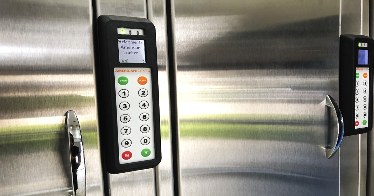 PUSH BUTTONS MAKE THE DIFFERENCE FOR KEYLESS LOCKERS. BUT WE WEREN’T ALWAYS SO EASY TO PUSH AROUND.