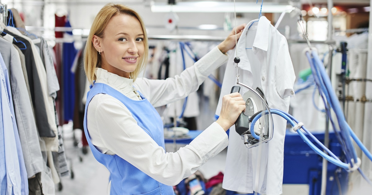 WE’RE HELPING DRY CLEANERS MEET DEMANDING CUSTOMERS ON THEIR OWN TERMS